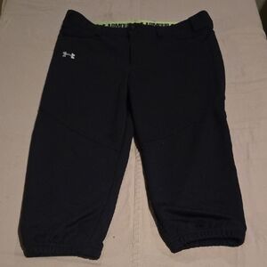 Under Armour Kids Black Softball Pants